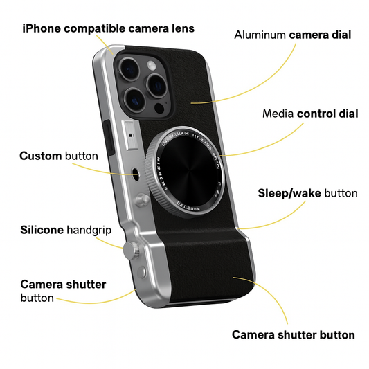 RETRO BLUETOOTH CAM CASE